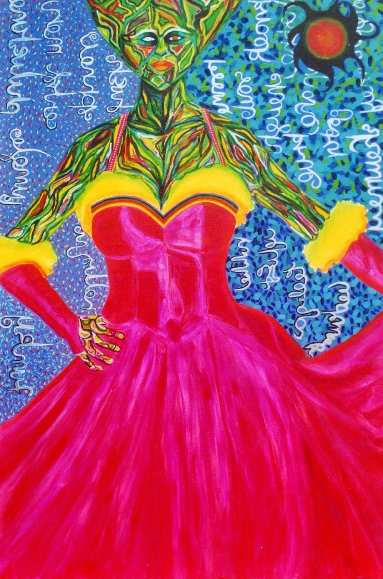 GODDESS IN PINK BALL GOWN edit