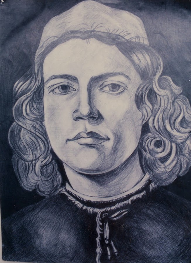 portrait of a young man cropped